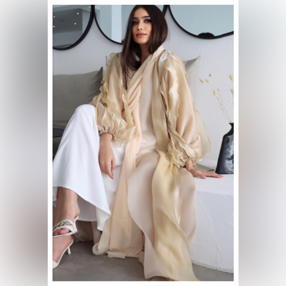 BOKSHA, ORGANZA LUXURY ABAYA